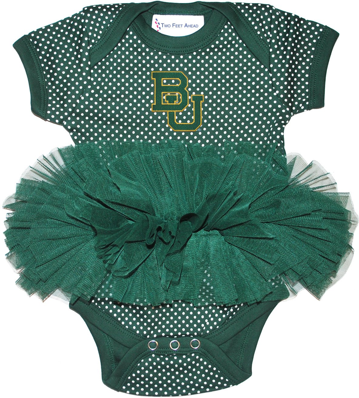 Two Feet Ahead Infants Girls' Baylor University Tutu Creeper