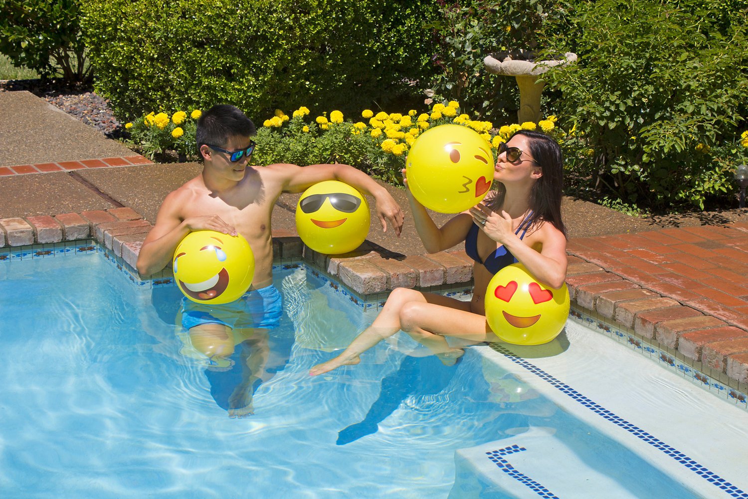 Poolmaster 16 in Expressions Play Balls 4-Pack                                                                                   - view number 2