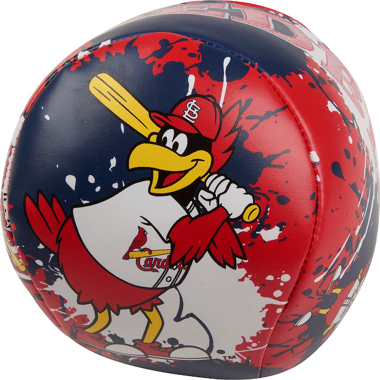 Rawlings St. Louis Cardinals 4 in Quick Toss Softee Baseball                                                                     - view number 2