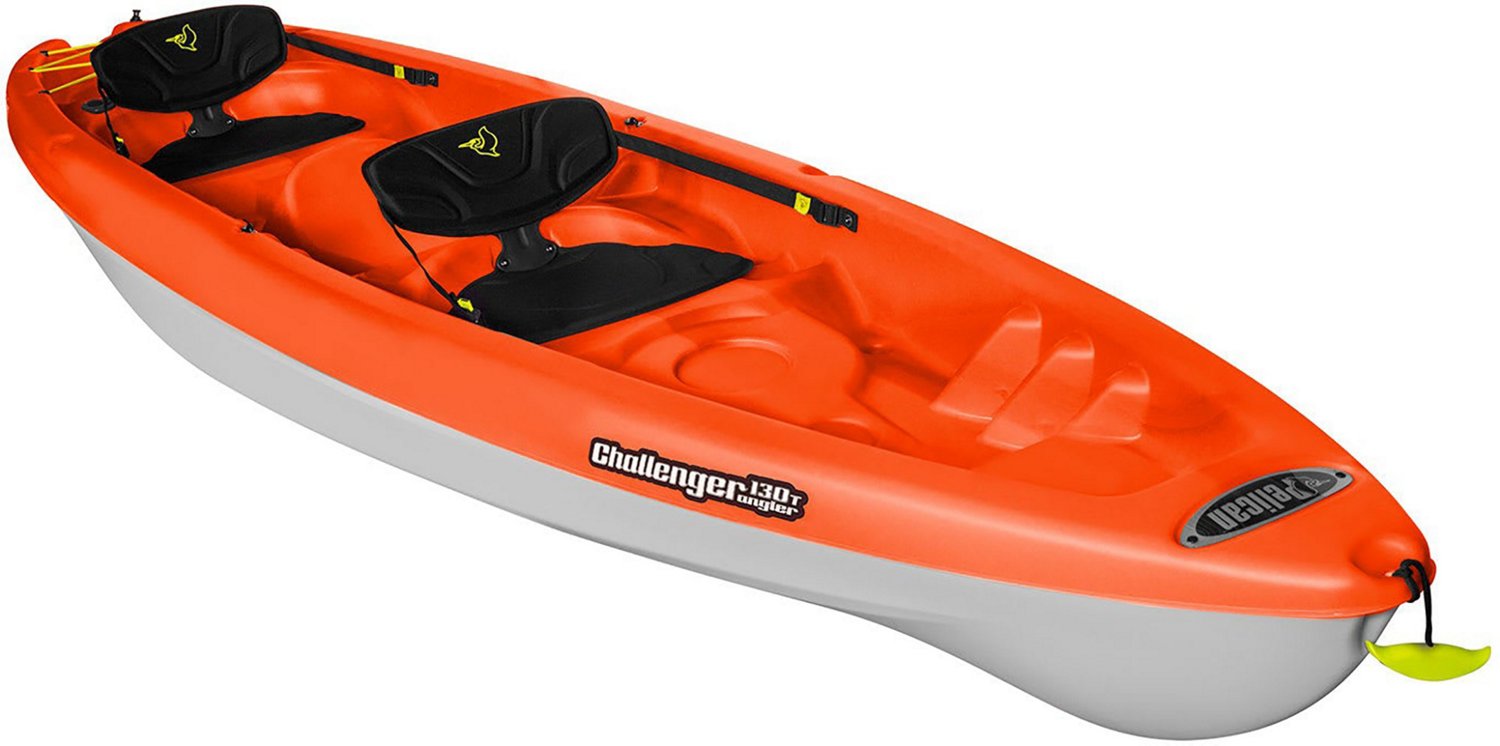 Academy Sports + Outdoors Pelican Challenger 130T 13 ft Fishing Tandem Kayak