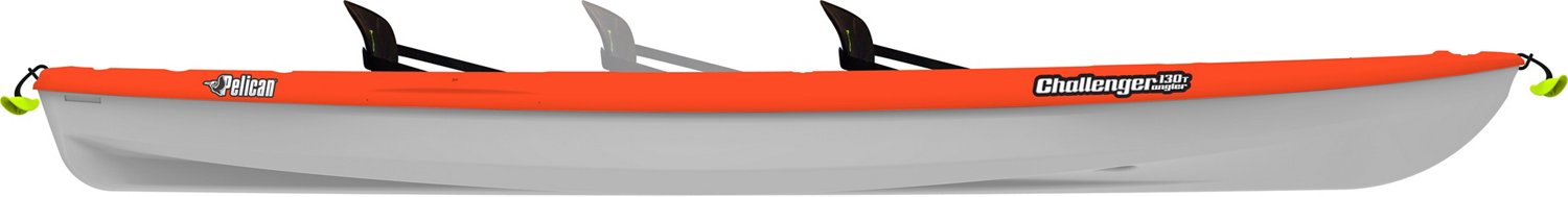 Pelican Rustler 130T Tandem Kayak 13' with 2 Paddles