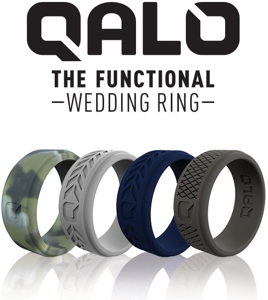 Qalo men's clearance wedding ring