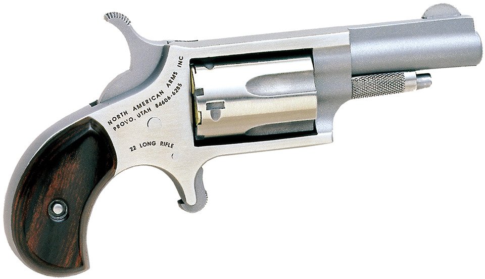 North American Arms Rosewood Grip .22 LR Revolver | Academy