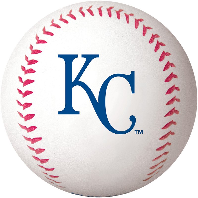 Rawlings Kansas City Royals Big Fly High Bounce Rubber Baseball