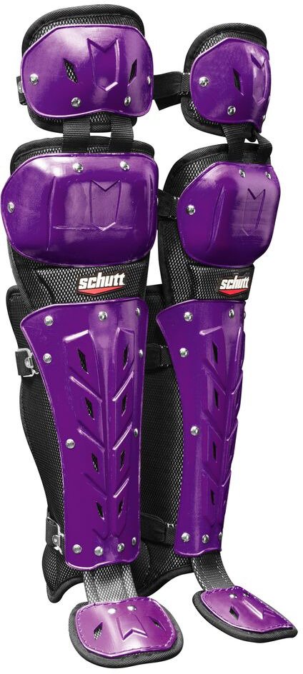 Schutt Women's AiR Maxx Scorpion Double Flex Softball Leg Guards Academy