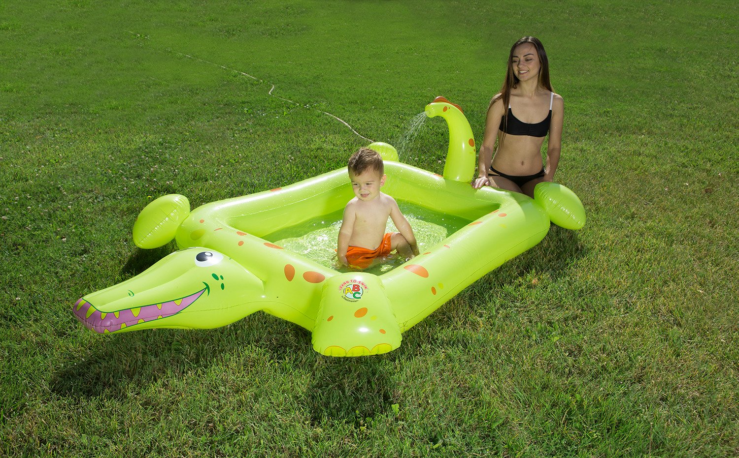 Poolmaster Crocodile Spray Kids Pool - view number 2
