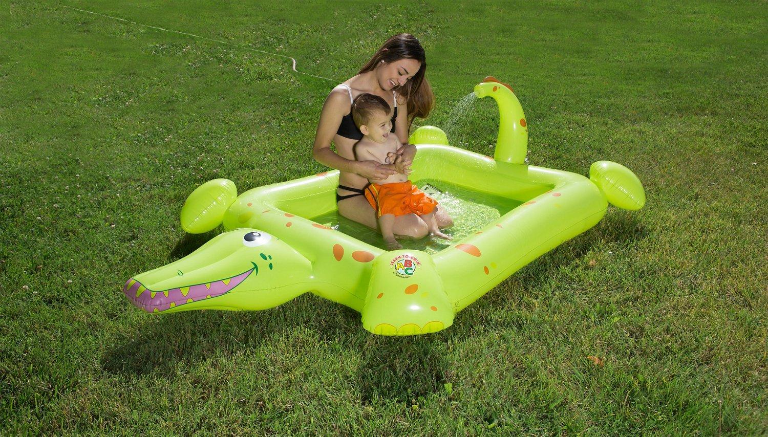 Poolmaster Crocodile Spray Kids Pool - view number 3