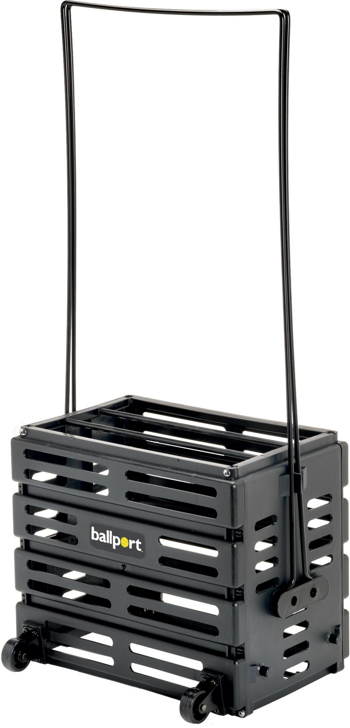 Tourna Ballport Deluxe Tennis Hopper with Wheels - view number 2