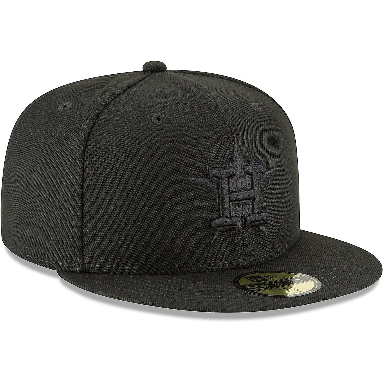 New Era Men's Houston Astros Basic Fitted 59FIFTY Cap                                                                            - view number 4