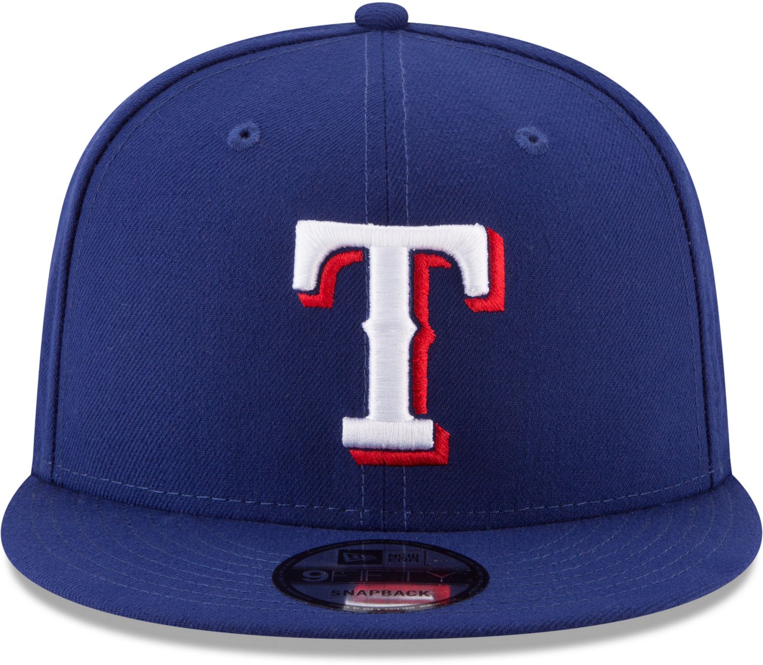 New Era Men's Texas Rangers Basic Snap 9FIFTY Cap