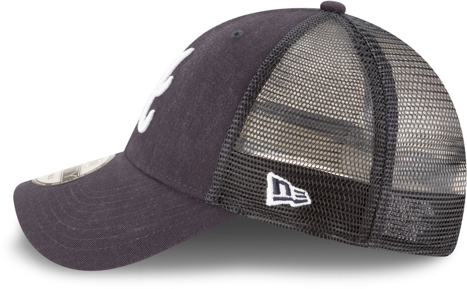 New Era Men's Atlanta Braves Primary 9FORTY Trucker Cap - view number 5