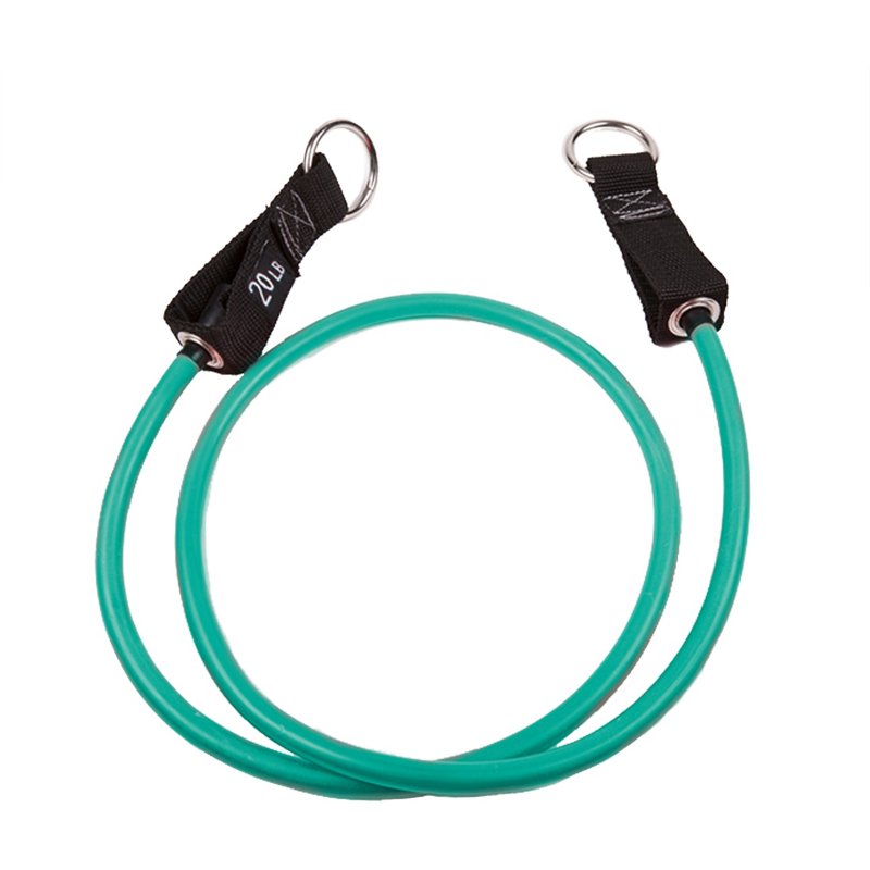 GoFit Single Extreme 20 lb. Power Tube Green, 20 Lbs - Hand Exer. Equip. at Academy Sports