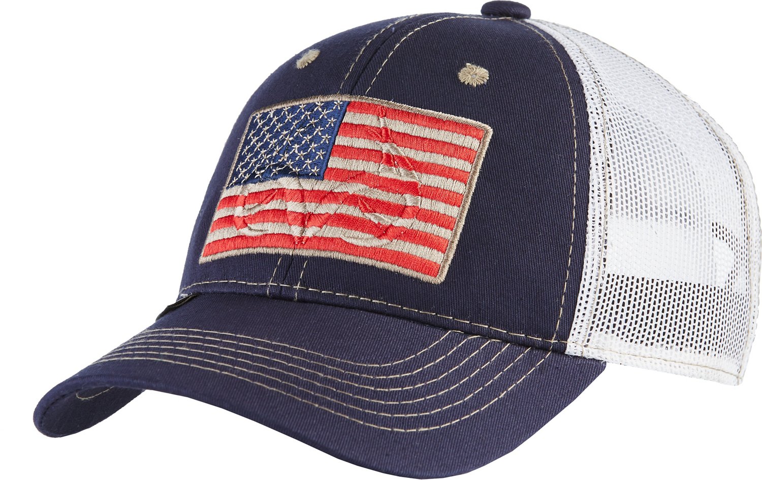 Realtree american hot sale flag hat