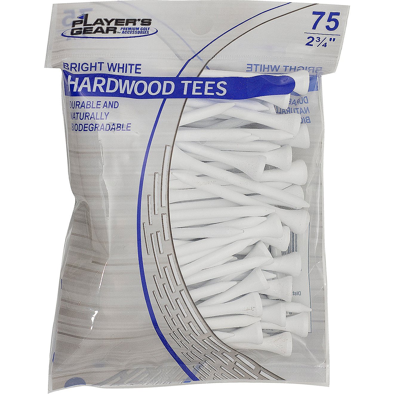 Players Gear 2-3/4 in Hardwood Tees 75-Pack                                                                                      - view number 1