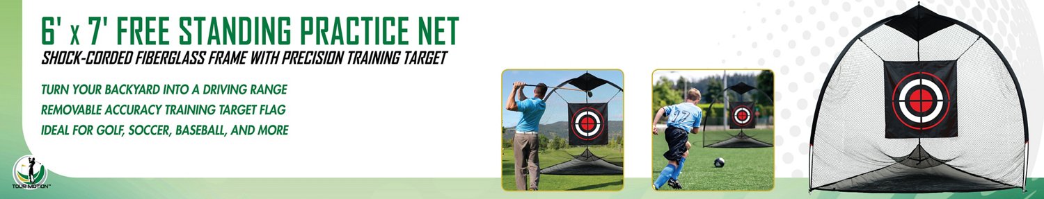 Tour Motion Golf 6 ft x 7 ft Freestanding Net - view number 3