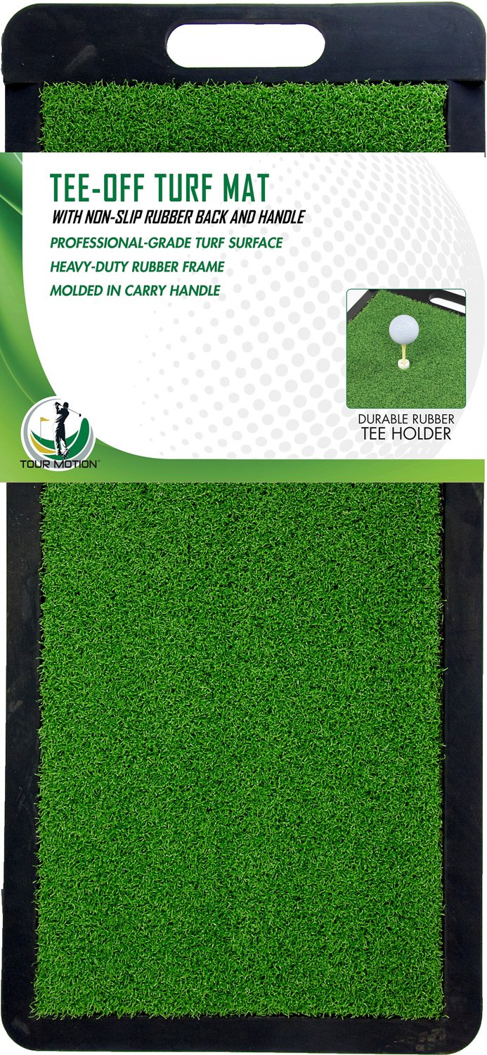 Tour Motion Golf Mat with Handle                                                                                                 - view number 3