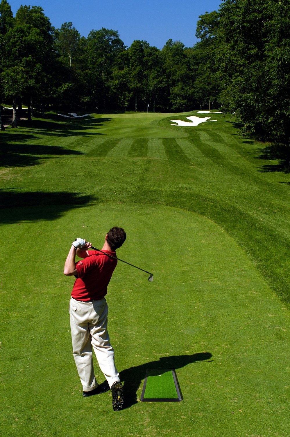 Tour Motion Golf Mat with Handle                                                                                                 - view number 4