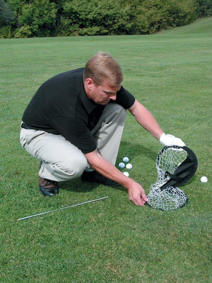 tour motion golf net assembly