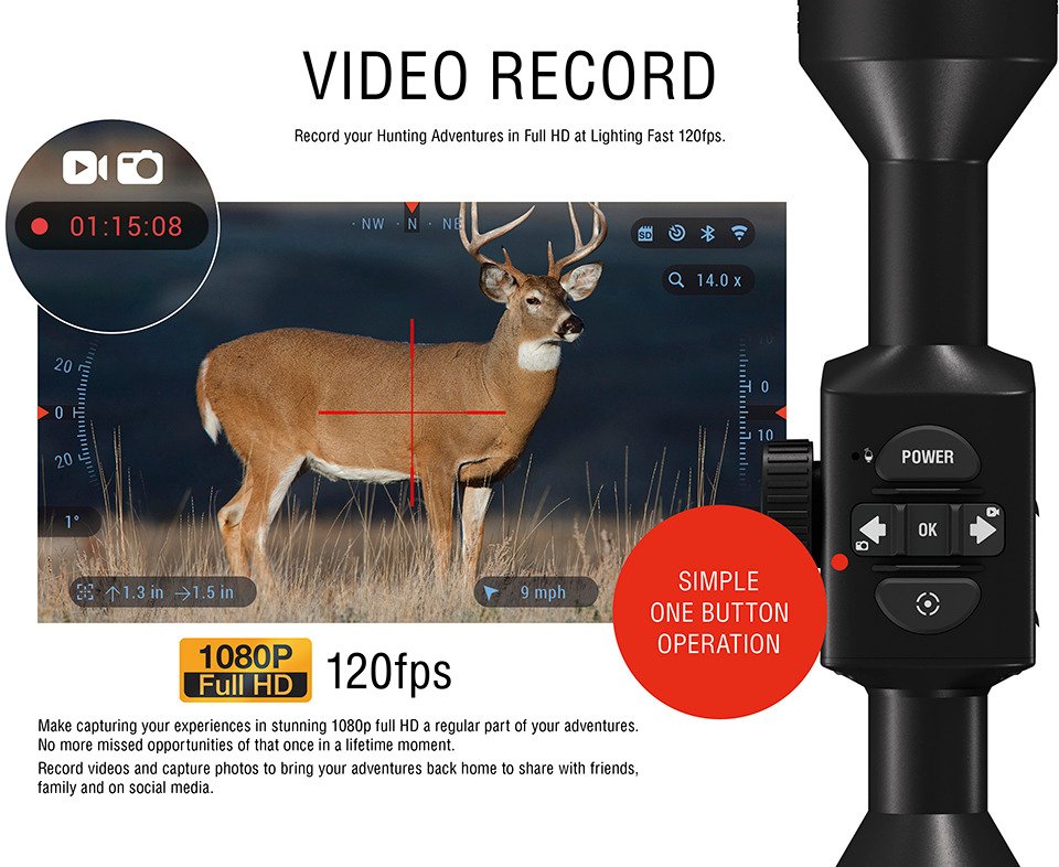 ATN X-Sight 4K Pro Day/Night 3 - 14x Riflescope - view number 2