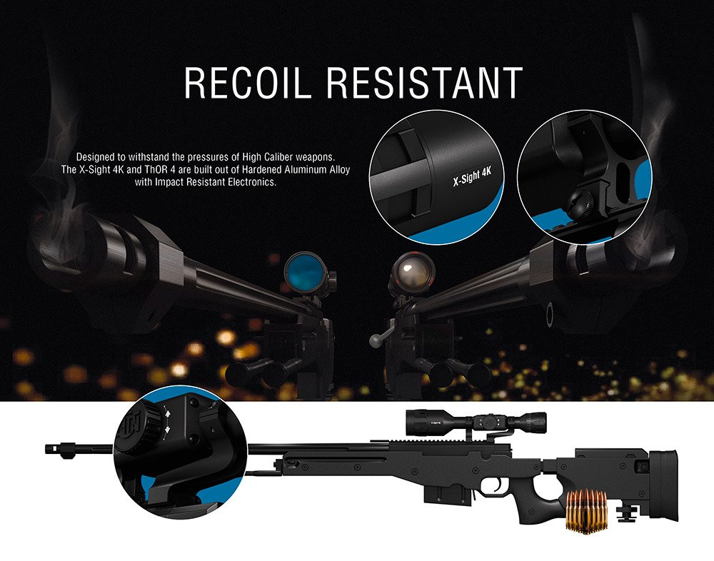 ATN X-Sight 4K Pro Day/Night 3 - 14x Riflescope - view number 6