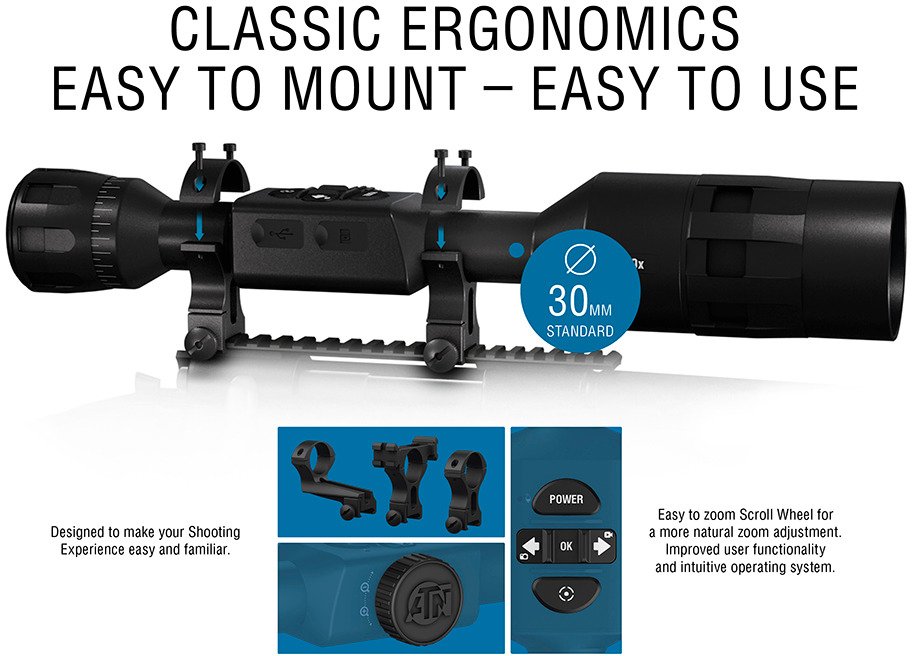 ATN X-Sight 4K Pro Day/Night 3 - 14x Riflescope - view number 8