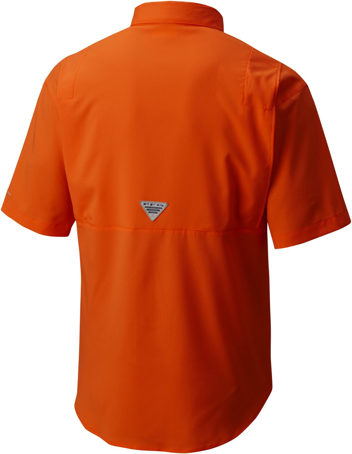 Houston Astros Columbia Colorblocked Tamiami Omni-Shade Button-Up