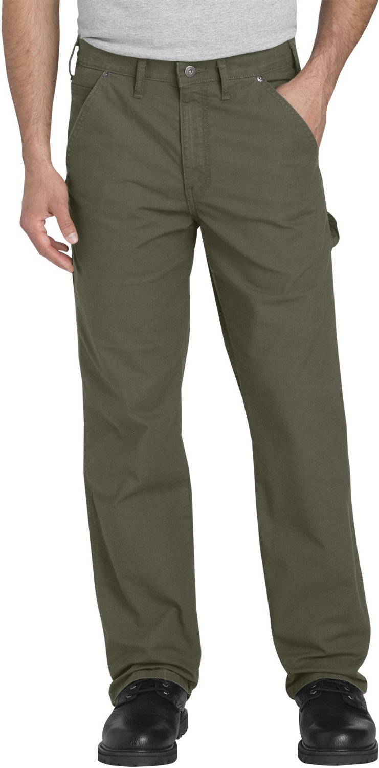Dickies Men's FLEX Regular Fit Straight Leg Tough Max Ripstop Carpenter