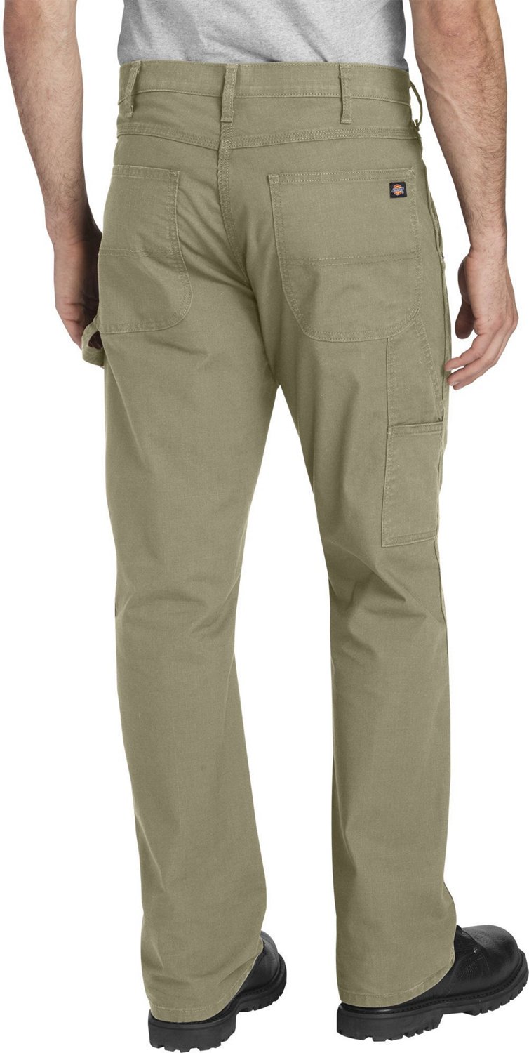 Dickies Men's FLEX Regular Fit Straight Leg Tough Max Ripstop Carpenter ...