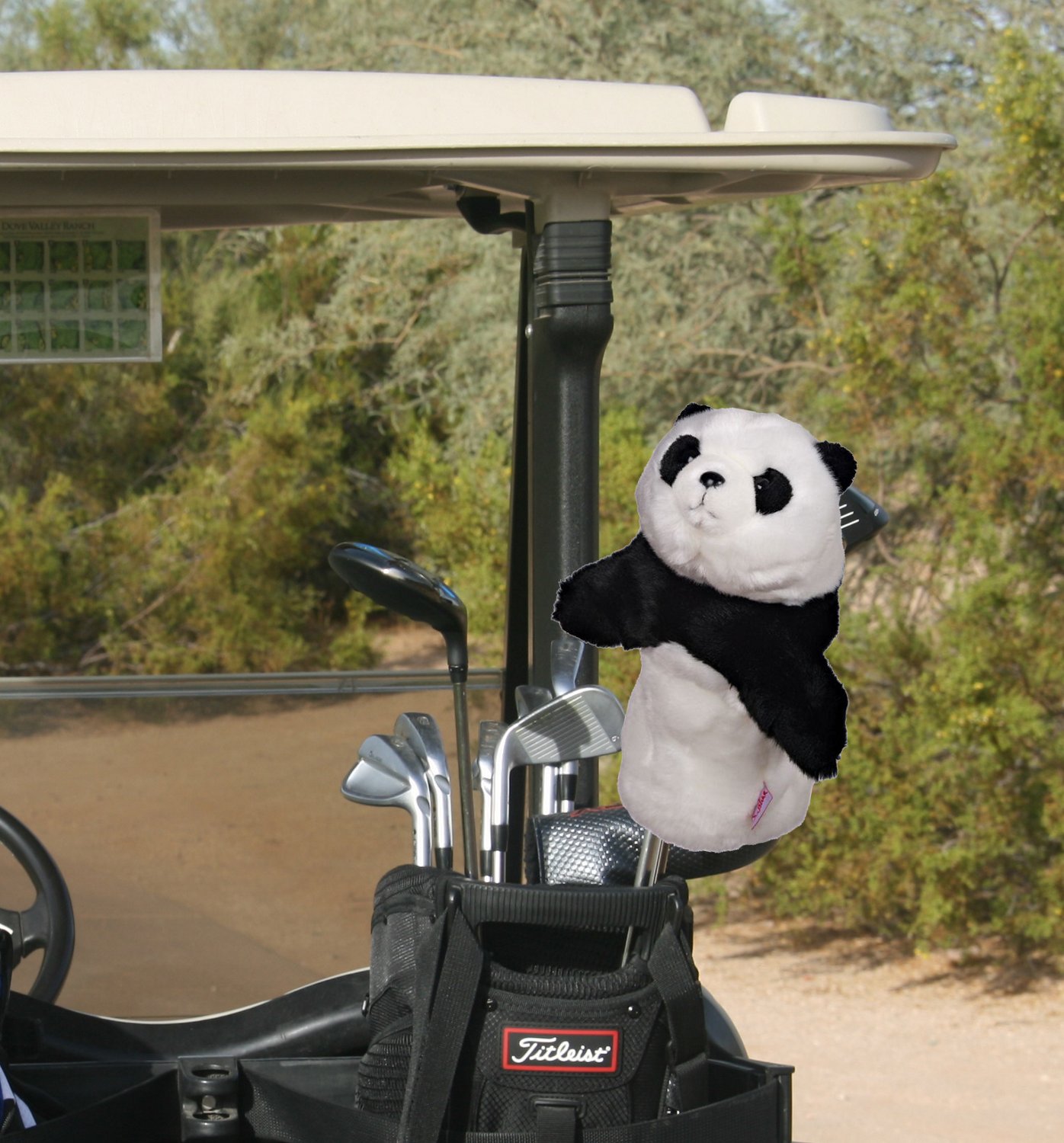 Daphne's Headcovers Panda Driver Headcover                                                                                       - view number 2