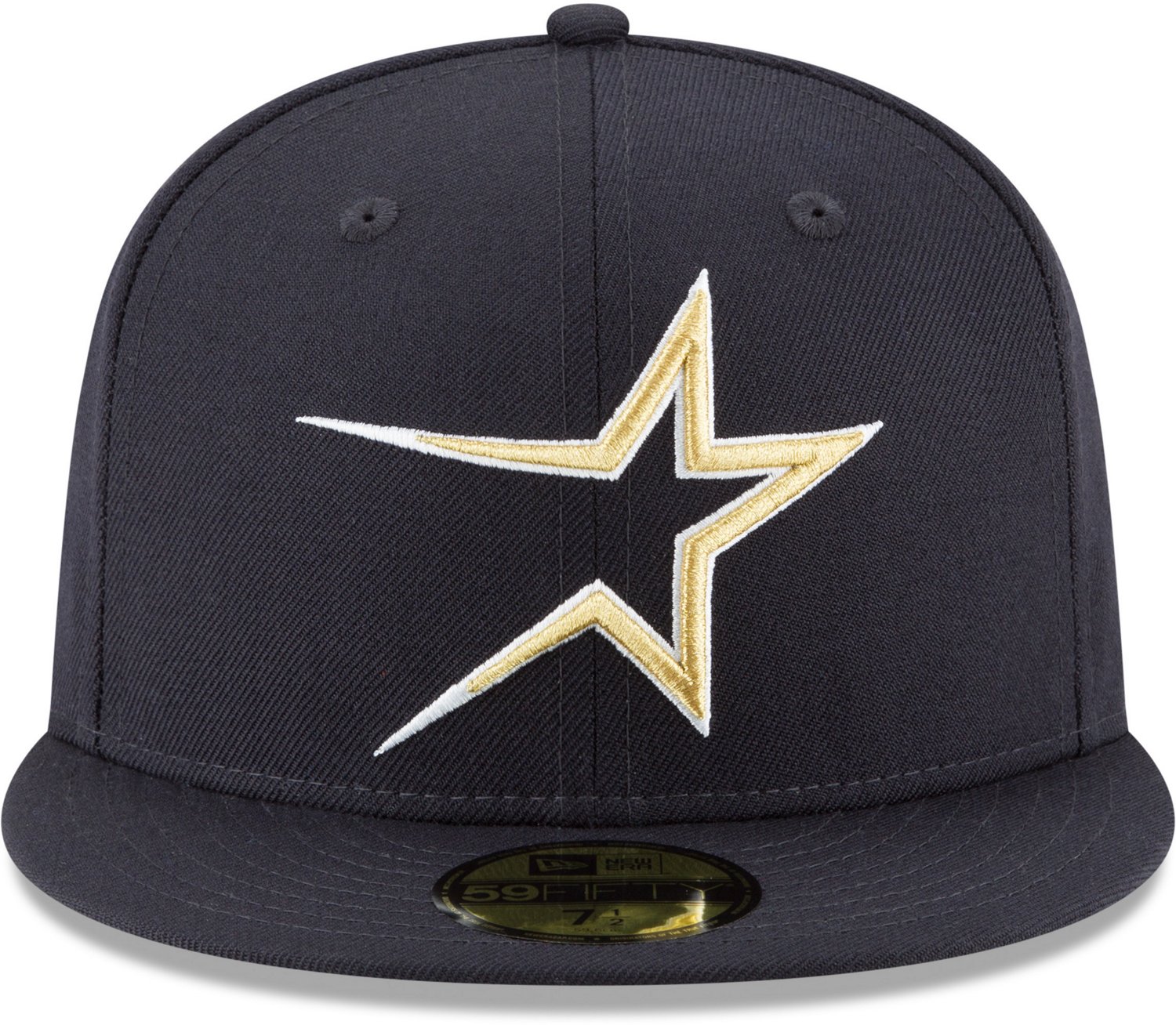 Nike Men's Houston Astros Gold Star Official Cooperstown Jersey