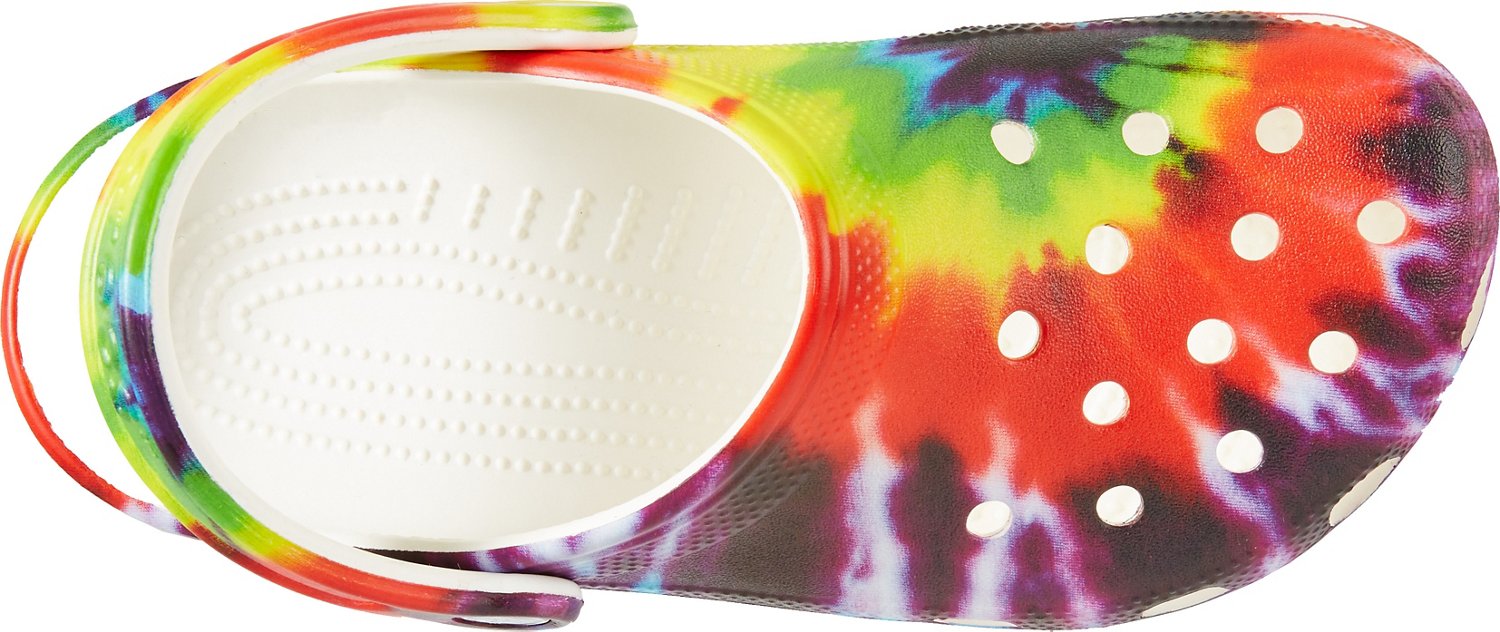 Crocs Classic Adults' Tie Dye Slip-On Walking Clogs - view number 3