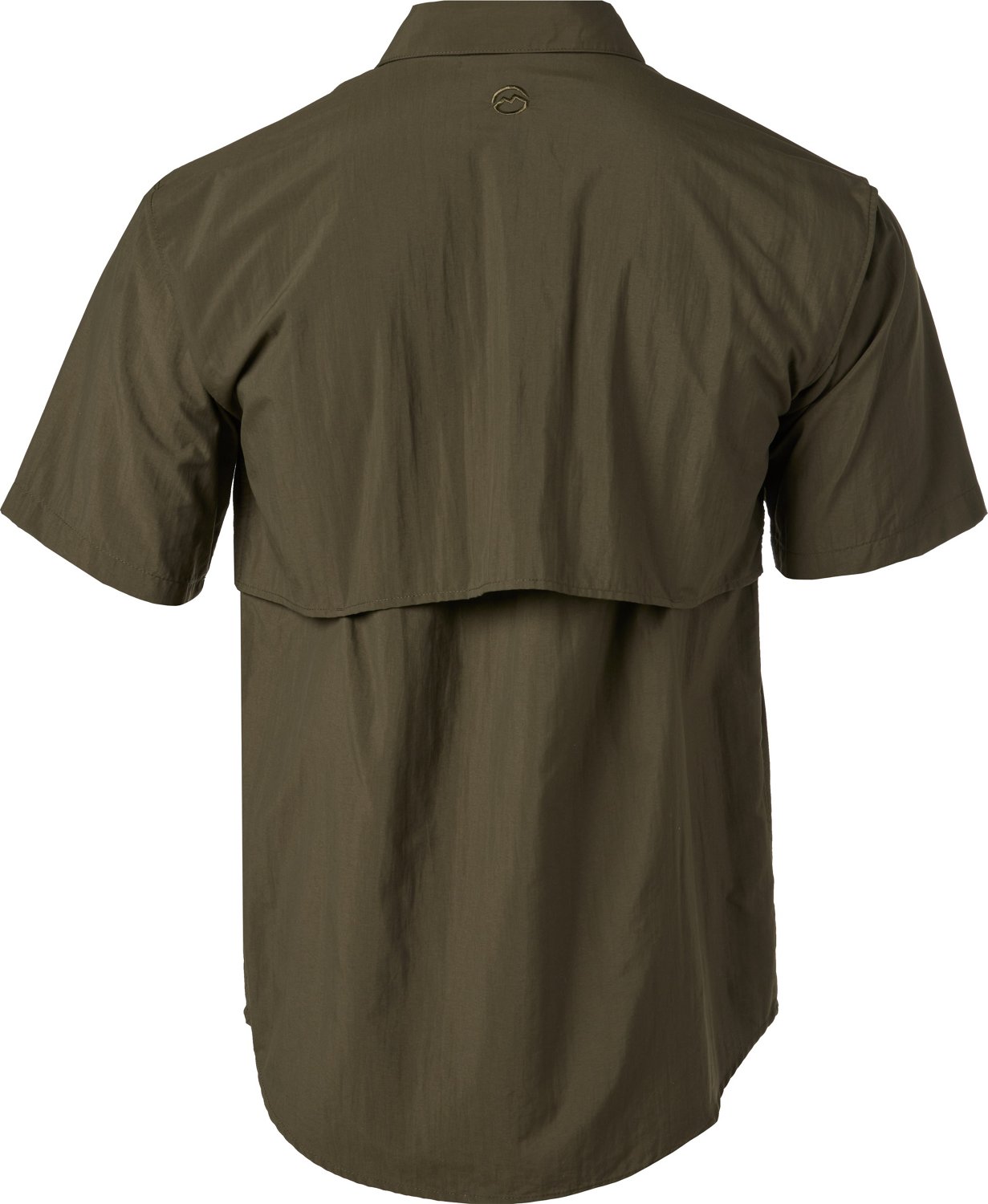 Magellan Outdoors Men's Laguna Madre Solid Short Sleeve Fishing Shirt                                                            - view number 4