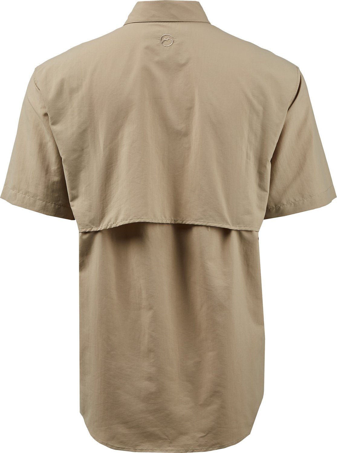 Magellan Outdoors Men's Laguna Madre Solid Short Sleeve Fishing Shirt                                                            - view number 4