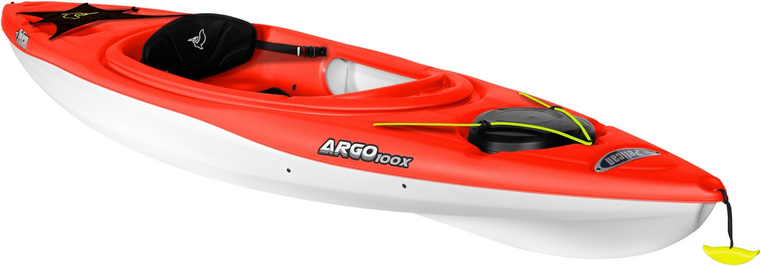 Pelican Argo 100 Angler Fishing Kayak, 10 ft Fade-Muskie/White - Fleet Farm