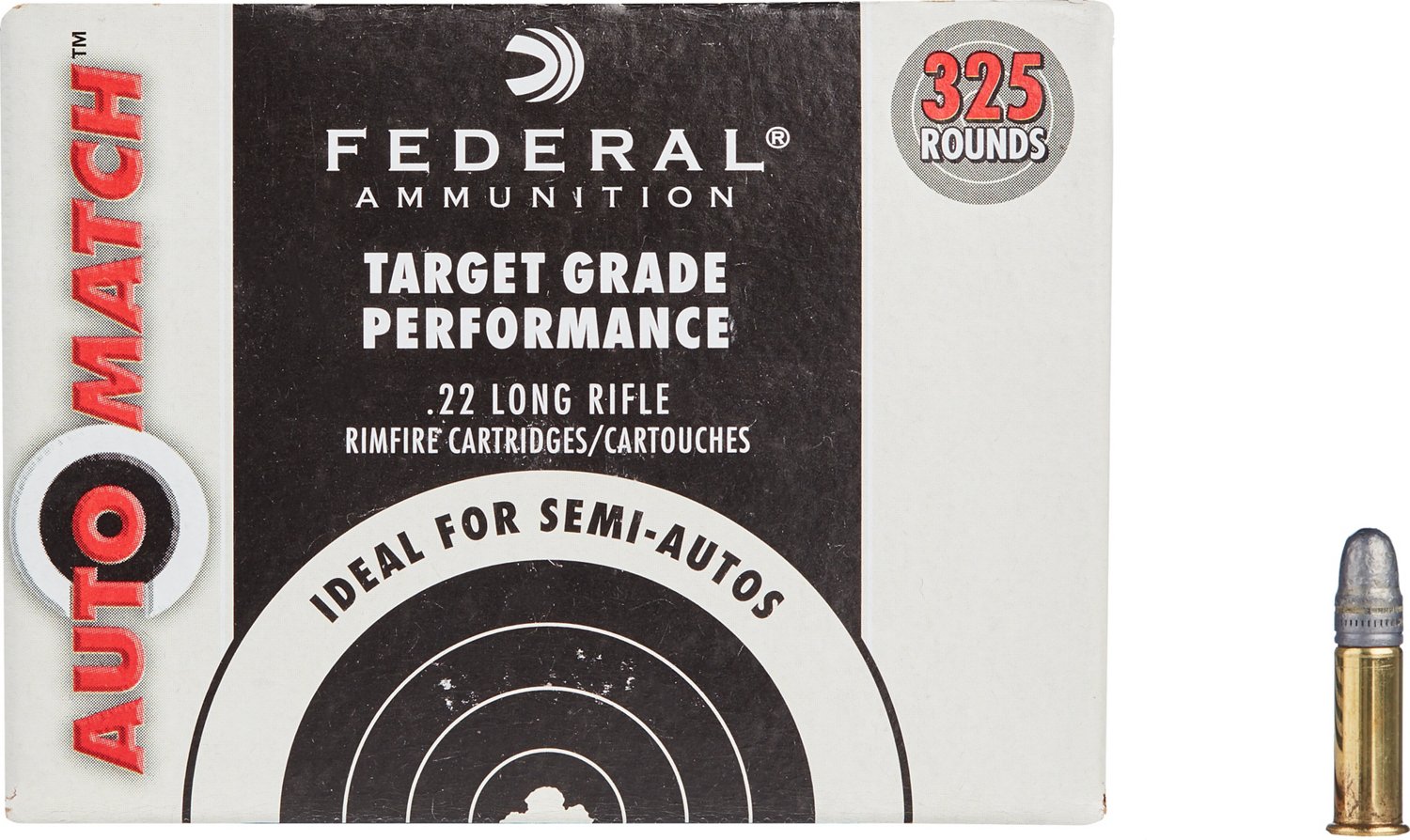 Federal Premium Champion AutoMatch .22 LR 40-Grain Rimfire Ammunition - 325 Rounds                                               - view number 2