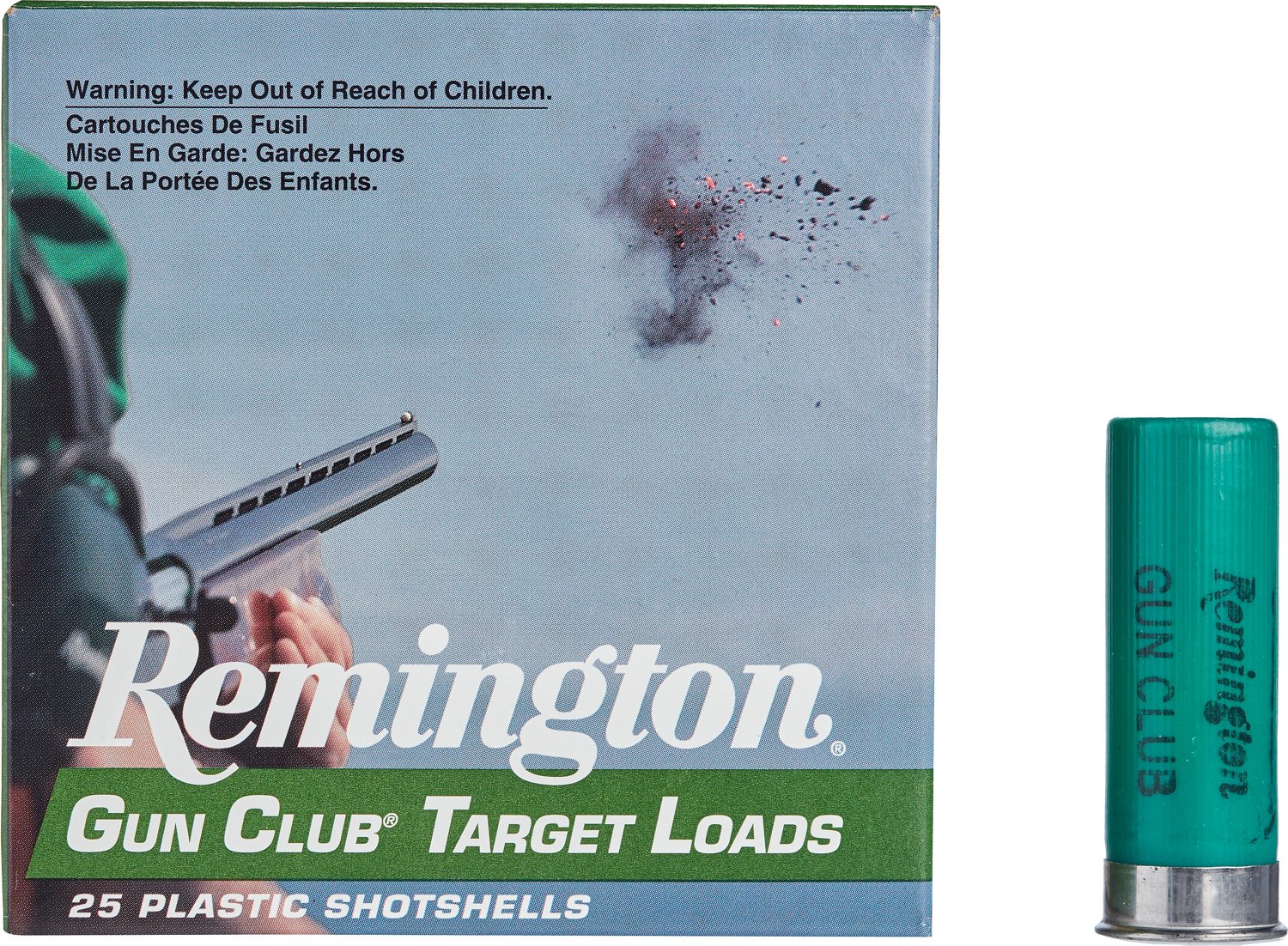 Remington Gun Club Target Load 12 Gauge 8  Shotshells                                                                            - view number 2
