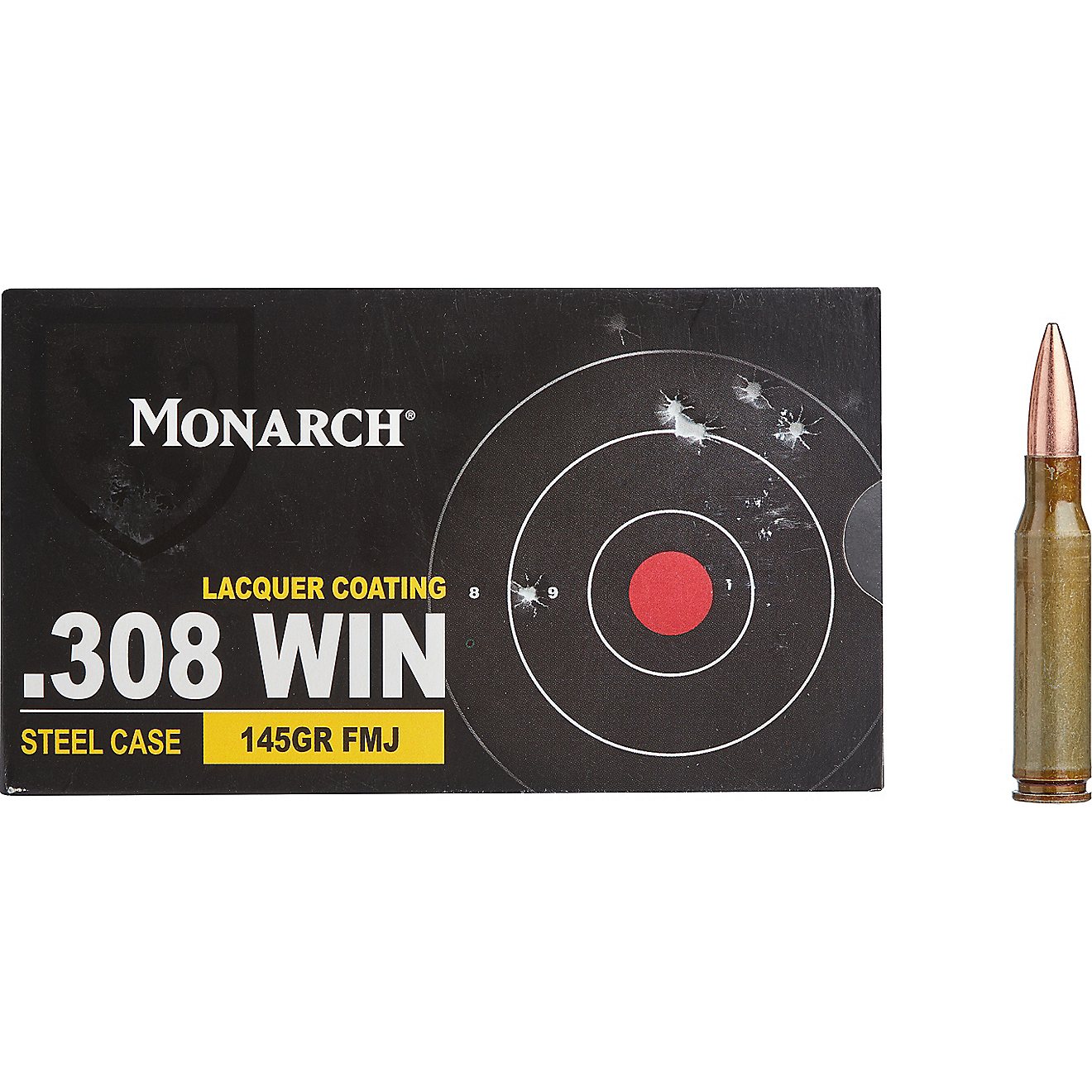Monarch FMJ .308 Winchester 145-Grain Rifle Ammunition - 20 Rounds                                                               - view number 2