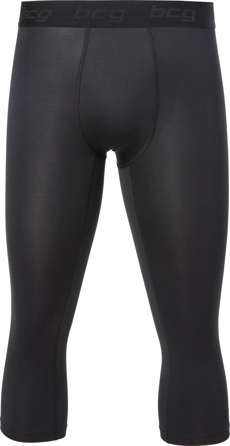 BCG Men's 3/4-Length Compression Tights