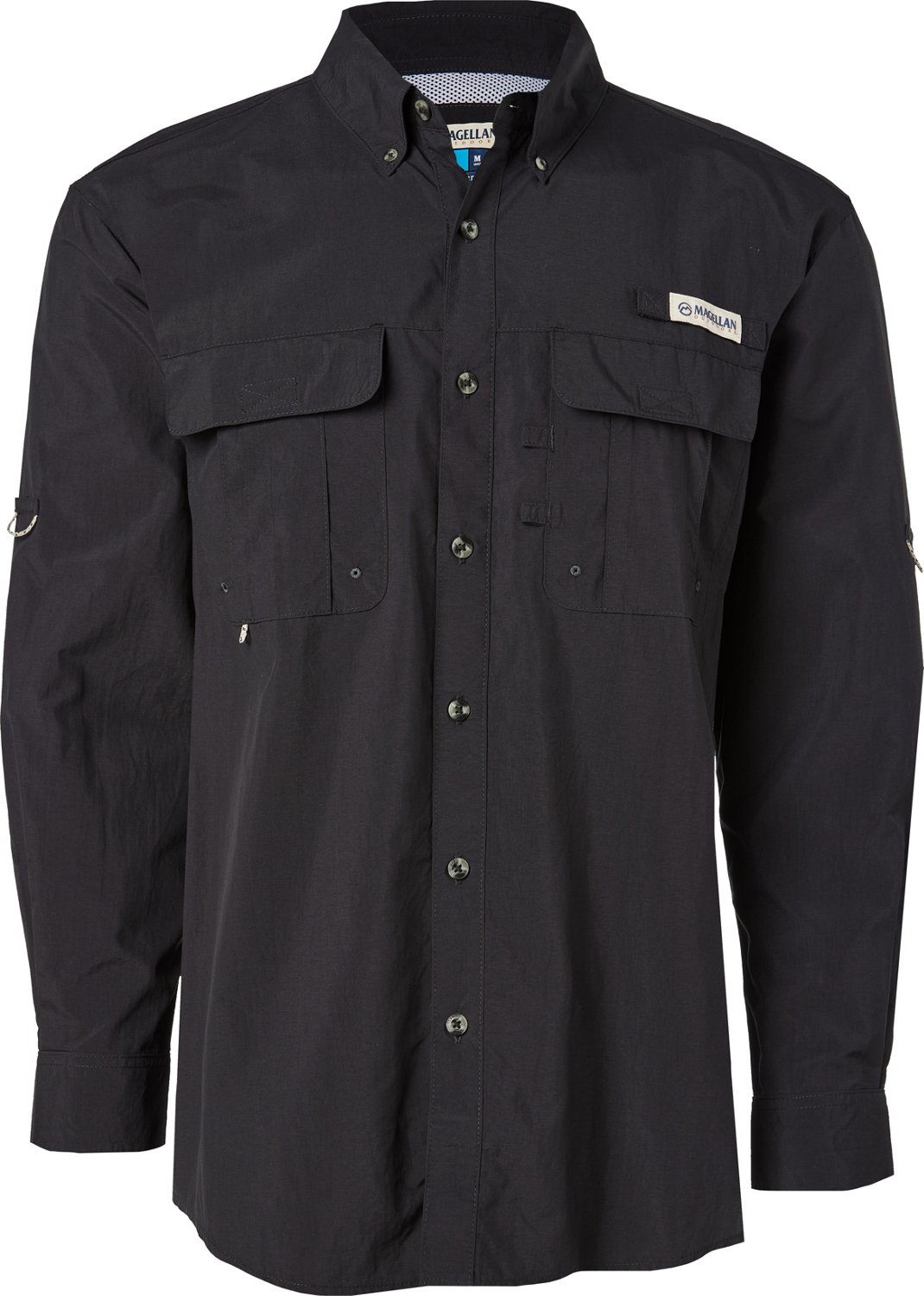 Magellan Outdoors Men's Laguna Madre Solid Long Sleeve Fishing Shirt - view number 4