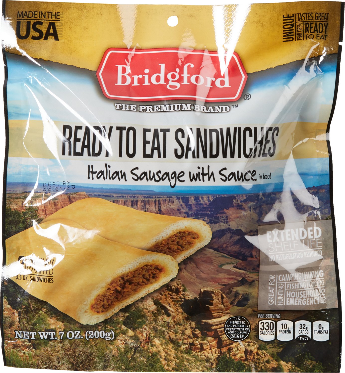 Bridgford Italian Sausage Sandwich Academy