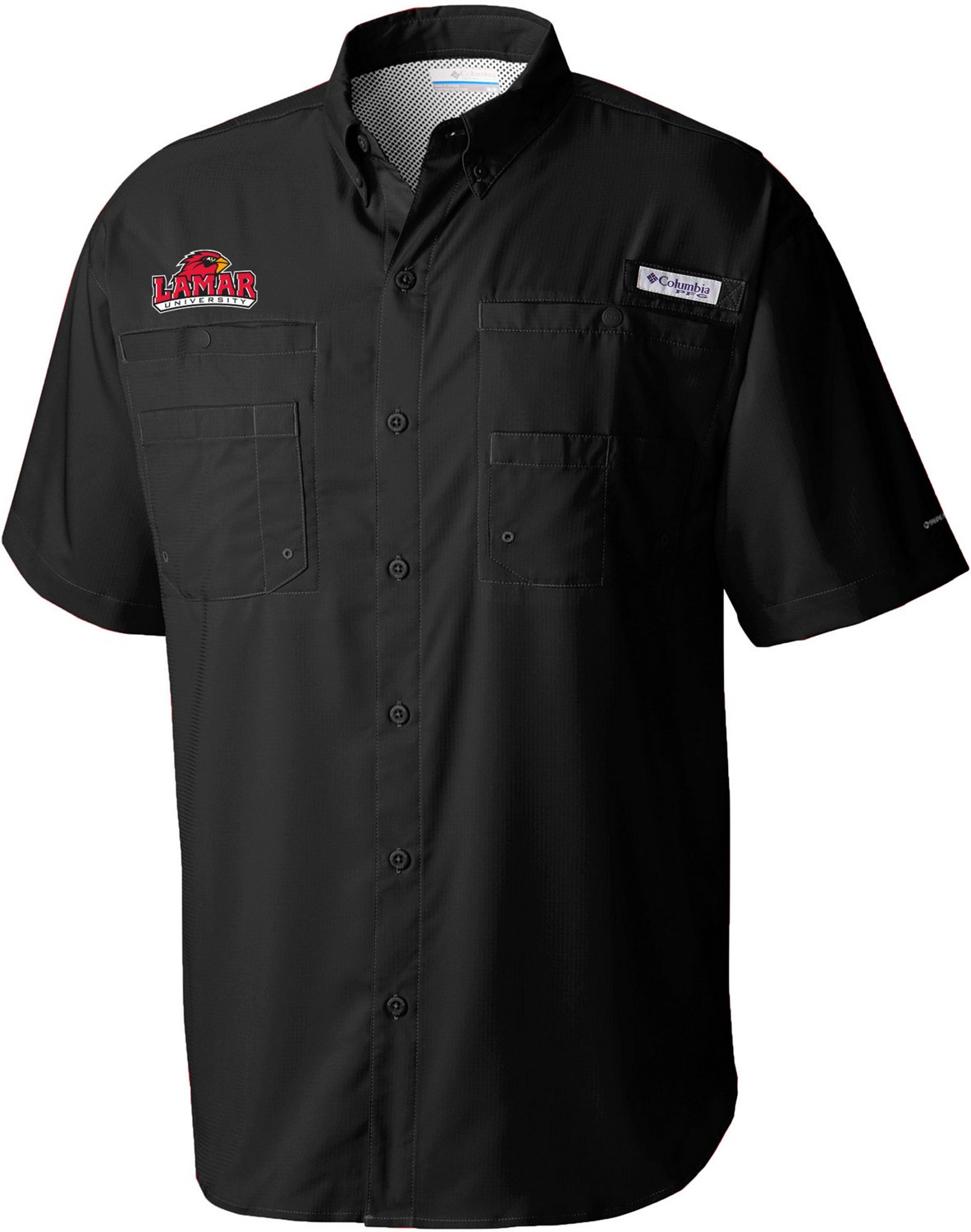 Columbia Sportswear Men's Lamar University Tamiami Shirt Academy
