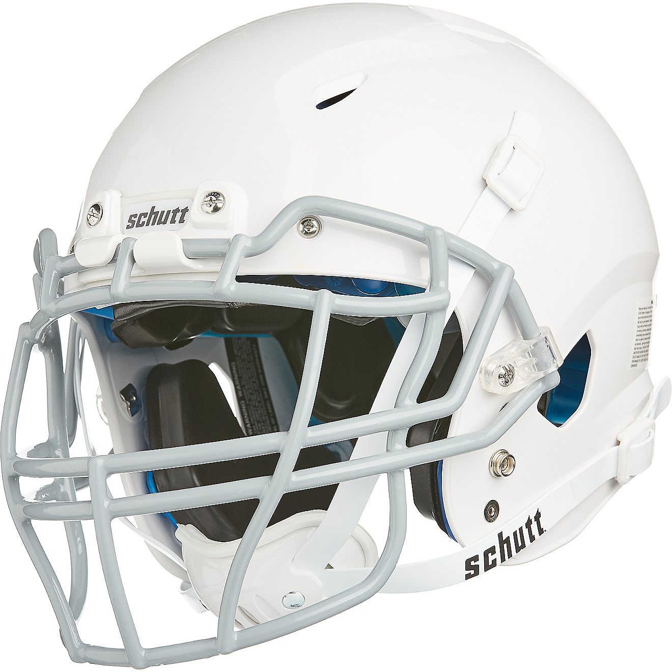 Small USED Schutt 111292860 Youth Vengeance Pro Football Helmet in White 