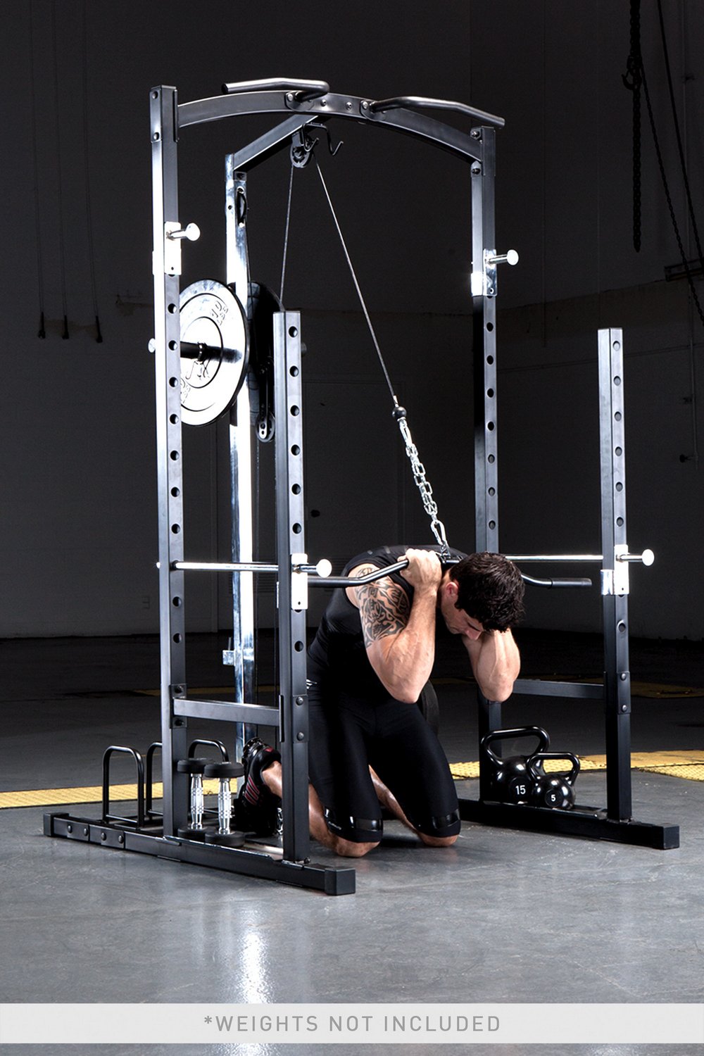 Marcy Utility Bench for Exercise with Water Bottle and Sport Towel