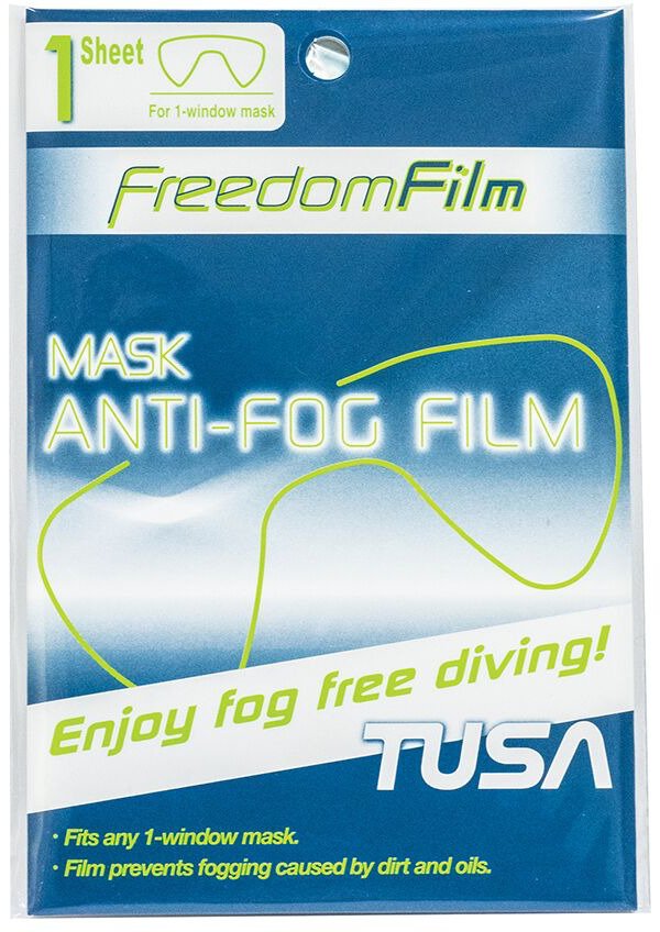 TUSA Antifog Freedom Film for Single-Window Masks