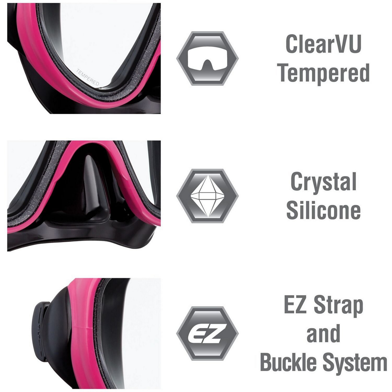 TUSA Sport Adults' Serene Snorkel Travel Set - view number 3