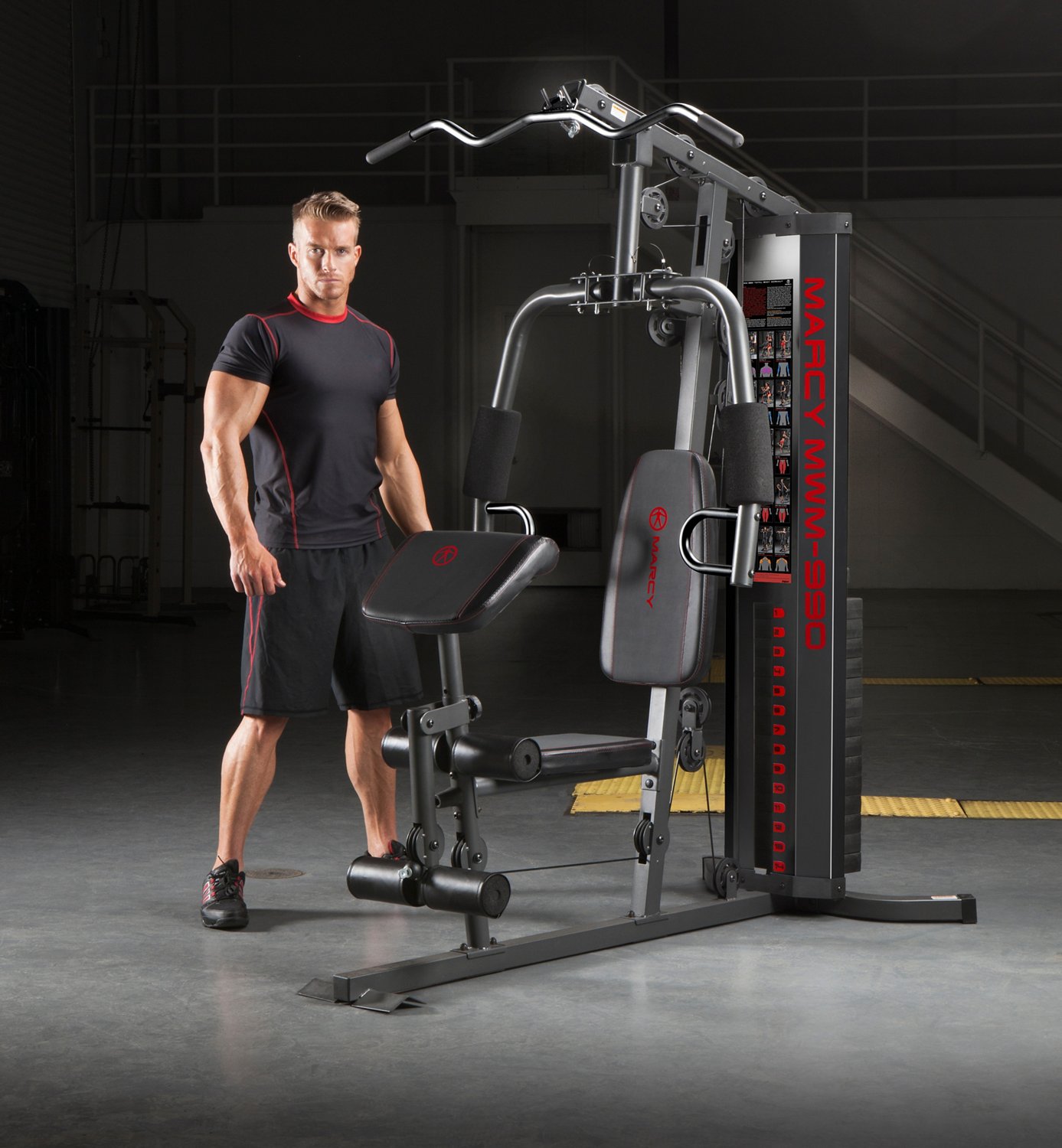 Marcy MWM 990 150 Stack Home Gym Academy