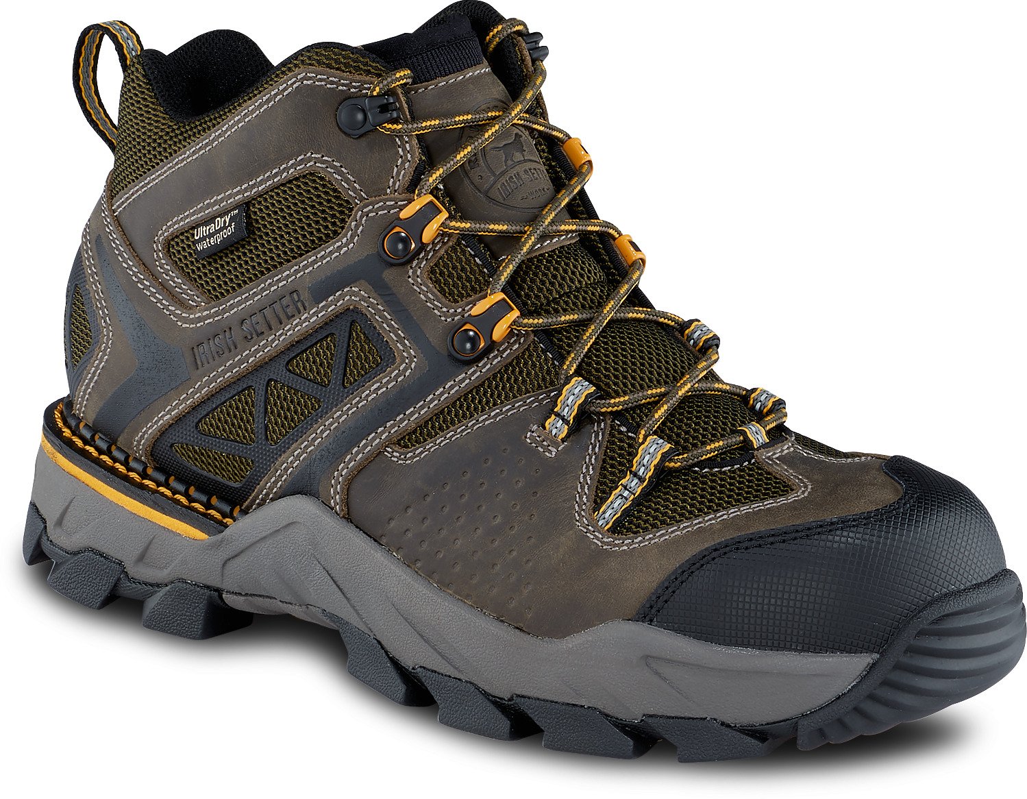 Irish Setter Men's Crosby EH Steel Toe Lace Up Work Boots - view number 1