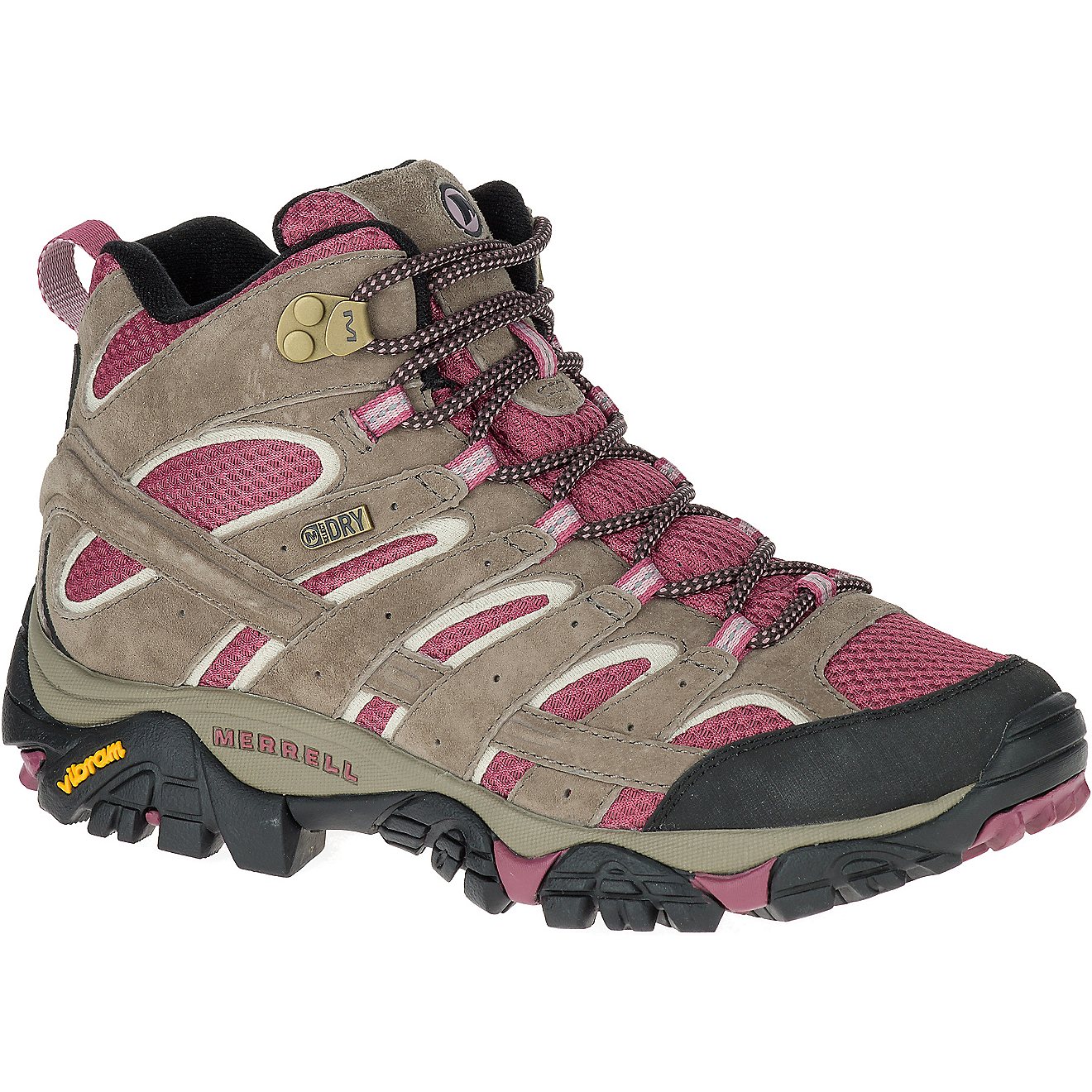 Merrell Women's Moab 2 Mid Waterproof Hiking Shoes                                                                               - view number 2