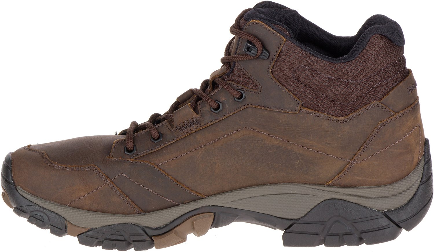 Merrell Men's Moab Adventure Mid Waterproof Shoes Academy