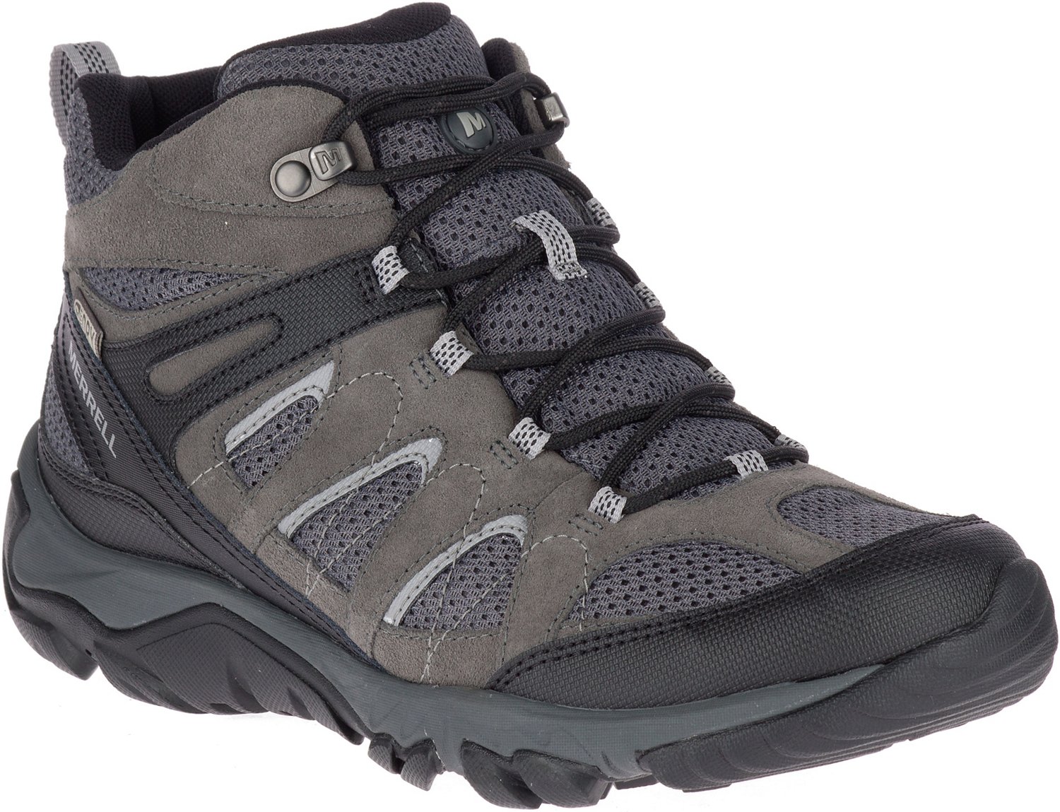 Merrell Men's Outmost Mid Ventilator Waterproof Hiking Shoes - view number 2
